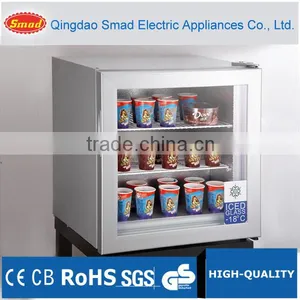 Mini Bar Cooler, Mini Drink Refrigerator Showcase, Mini Table Fridge thumbnail-4