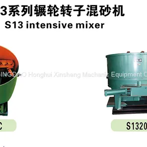 Supply Clay Sand Production Line S11 Series S1110D Roller Sand Muller Mixer for Steel Foundry thumbnail-4