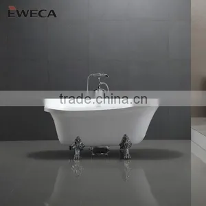 CE/CUPC Approved Claw Foot Bathtub, Tub With Four Legs, Acrylic Free Standing Bathtub thumbnail-1