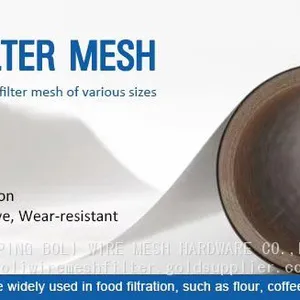 Hot Sale Durable 50 100 150 Micron Mesh 2mm 1mm Micron Nylon Mesh Filter White Screen Filtration Food Grade Water Industrial Cloth thumbnail-4