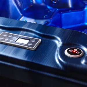 6 People Balboa Luxury Acrylic Bathtub Outdoor Backyard Massage Spa Hot Tub Indoor Hydro Hot Tubs With TV Bluetooth Player thumbnail-3