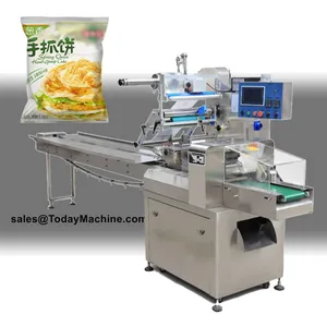 Automatic Flow Horizontal Pillow Mask Toy Book Food Wrapping Packaging Machine thumbnail-3
