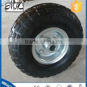 CHINA Supplier Small Rubber Wagon Wheel Two Wheel Wheelbarrow Wheel 4.10 / 3.50-4 thumbnail-6