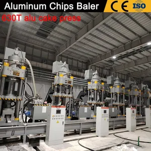 Metal Sawdust Briquetting Machine Iron Aluminum Copper Scrap Block Press Equipment thumbnail-1
