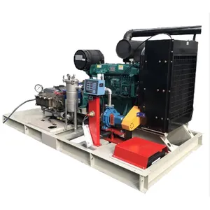 RELIABLE High Pressure Water Blasting Equipment Condenser Tube Pipeline Cleaning Machine With 1500bar Pressure thumbnail-1