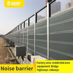 Road Noise Reduction Use Factory Noise Barriers for Traffic Noise thumbnail-1