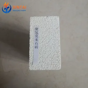 JM23 JM26 Lightweight Refractory Mullite Insulation Brick Thermal Insulation With Cutting Processing Service thumbnail-1