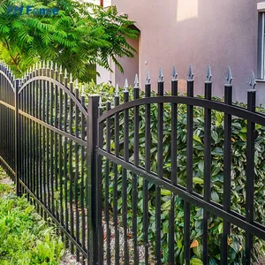 Customized Zinc Steel Guardrail for Outdoor Garden Balcony Factory Decorative Yard Zinc Steel Fence thumbnail-1
