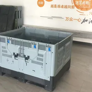 FDA Approved Plastic Pallet Container Hygienic for Cold Chain Fresh Fruit Export thumbnail-5