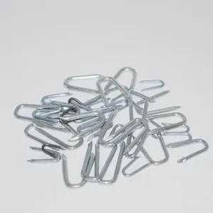 China Manufactured U Shaped Nails 50mmx5mm Dia With Standard Compliant Coating thumbnail-1