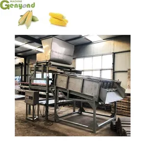 Shanghai Factory Supply Corn Husk Peeler Sweet Corn Peeling Shelling Machine thumbnail-4