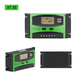 Efficient Intelligent Solar Charger Controller Pwm 20amp 40amp Solar Charge Controller Manual for Inverters thumbnail-4