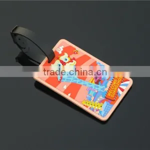 Luggage ID Tag Soft Pvc Custom 3d Design thumbnail-2