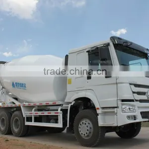 2015 New Style Howo Concrete Mixer Truck 8 m3 6*4 Euro 2 With Free Parts thumbnail-1