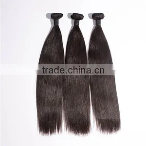 Wholesale Virgin Brazilian Hair 3 Bundles Brazilian Straight Hair Weave Bundles Accept Paypal thumbnail-1