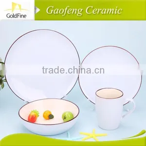 White Plates for Restaurant, Dinner White Plates for Weddings thumbnail-2
