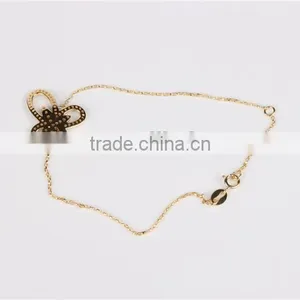 New Design Butterfly Bracelet Gril's Silver Sterling Bracelet Fashion Jewelry thumbnail-5