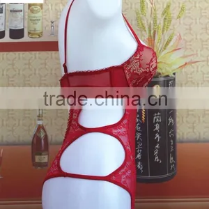 2016 Hot Sexy Elegant Ladies Lace Lingerie Baby Teddie /nightywear/bra Sets thumbnail-3