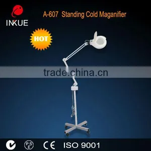 2016 Hot Sales A-607 Skin Analyzer Magnifying Cold Light/ Cold Light Magnifier With Flexible Stand for Beauty Treatment thumbnail-1