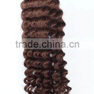 Fashion Style DEEP CURL Hair Afro Kinky Curly 100% Indian Human Hair Extensions thumbnail-3