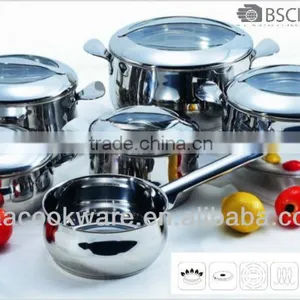 304 Stainless Steel Cooking Pot for Induction With Casting Handle thumbnail-1