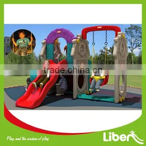 Brand New Kids Children Toddler 3 in 1 Swing Slide Basketball Sets for Out/In Door thumbnail-1