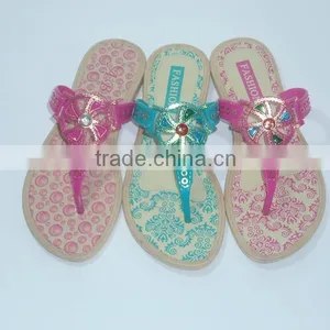 New Design Beautiful Girls Candy Color PCU Slippers thumbnail-1
