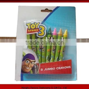 2015 New 8pcs Funny Cartoon Crayon Set thumbnail-1