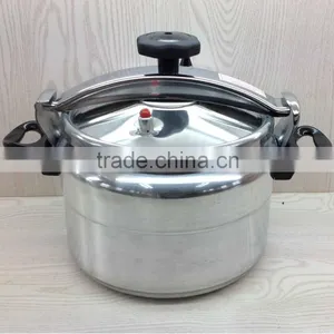 2016 Hot Sale Aluminium Pressure Cooker With Polishing Finish Outer and Sanding Finish Inner 3L-15L thumbnail-2