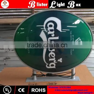 Shenzhen Custom LED Advertising Outdoor Plastic Hanging Sign thumbnail-1