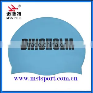 Factory Customized Adult Waterproof Swim Cap 100% thumbnail-1