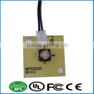 Computer Front Case Panel Cable Motherboard Cable With Power Switch Compat LED Light thumbnail-1