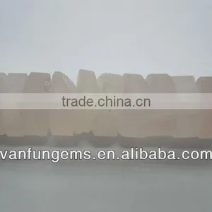 Madagascar Rose Quartz Rough Coin thumbnail-1