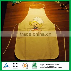 Top Quality 100% Custom Children Cotton Apron Branded Your Own Logo (directly From Factory) thumbnail-1