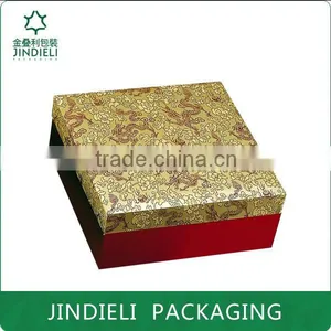 Square Beauty Cloth Wood Gift Box Packaging Collection thumbnail-1