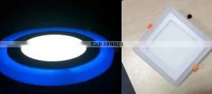 Two Color Embedded Panel Light (Round / Square) thumbnail-1