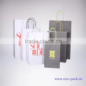 Kraft Paper Packaging Bag With Handle thumbnail-1