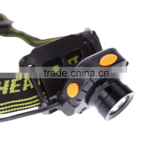 3W Mini Sensor Headlight Induction Lantern Headlamp 280 Lumen 60 Degree Flashlight Head Torch by 3 AAA Battery thumbnail-6