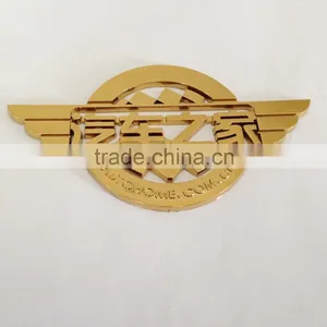 Customized Decorative 3D ABS Plastic Auto Emblem Badge Chrome Famous Car Logo thumbnail-4