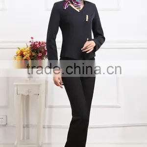 2015 New Arrival Ladies Elegant Business Suit Uniform Sets thumbnail-4