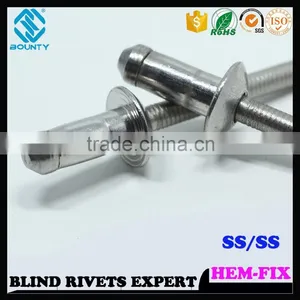 HIGH QUALITY HOT SELLING FACTORY HIGH SHEAR STRENGTH HEMLOCK RIVETS FOR AUTOMOBILE thumbnail-5