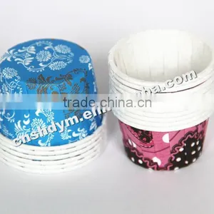 Colorful Disposable Round Paper Cake Cup thumbnail-1