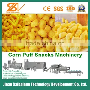 Extrusion Snacks Cereals Puff Machinery thumbnail-1