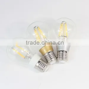 2014 Newest Design 4w Led Glass Filament Bulb, E27/B22 A60 Led Filament Lamp, 360 Degree Lighting thumbnail-2