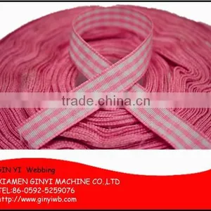 Polyester Decorative Grid Ribbon/tartan Ribbon/check Ribbon thumbnail-5