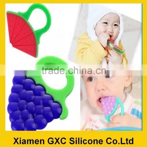 Wholesale Best BPA Free Baby Silicone Teether Gum Massager Toothbrush thumbnail-2