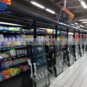 Large Upright Transparent Energy Saving Refrigerator Glass Doors thumbnail-1