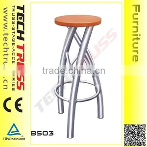 BS02 Height 830mm New Designed Bar Stool Stylish , Aluminum Bar Stool Stylish thumbnail-4