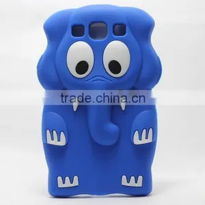 The Lovely Elephant Silicone Case for Samsung S3(i9300)/S3 Mini thumbnail-1
