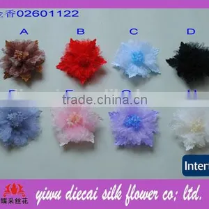 High Grade Decorative Artificial Fabric Flower Corsage thumbnail-1